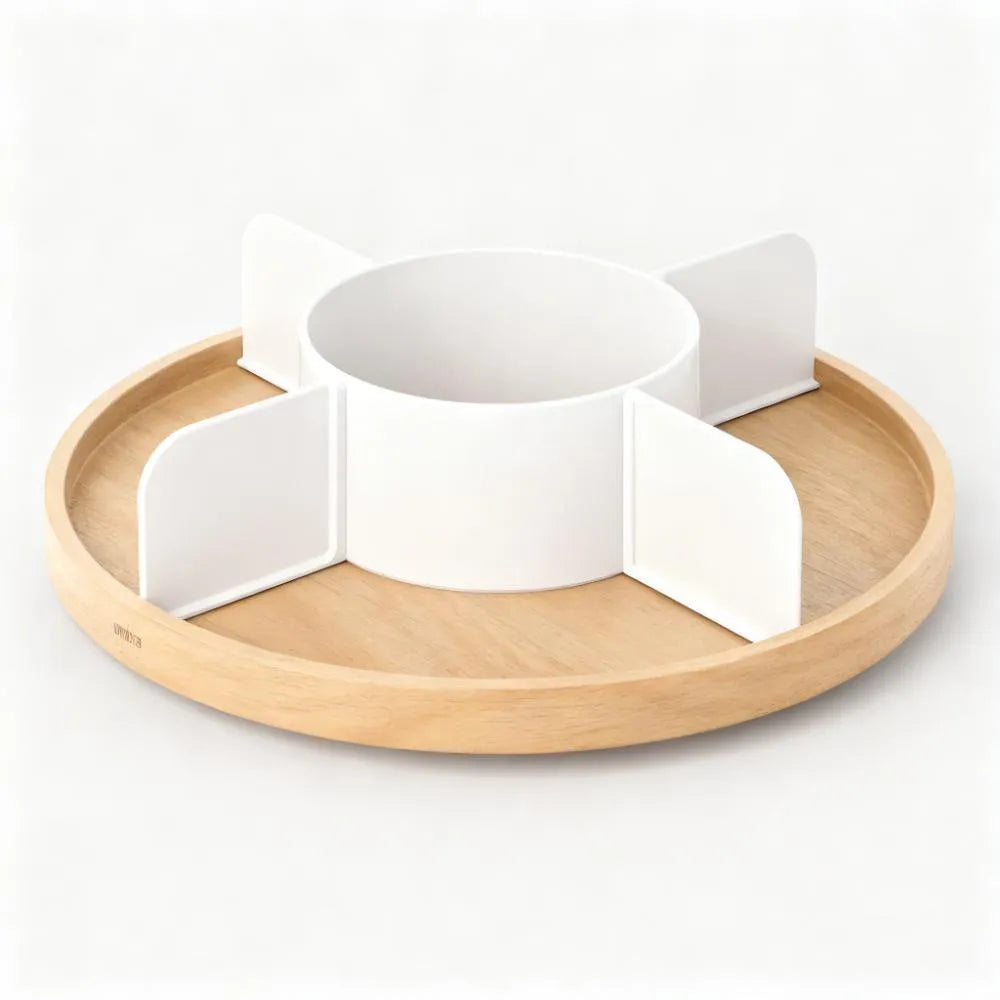 5-Section Rotating for Kitchen Organization