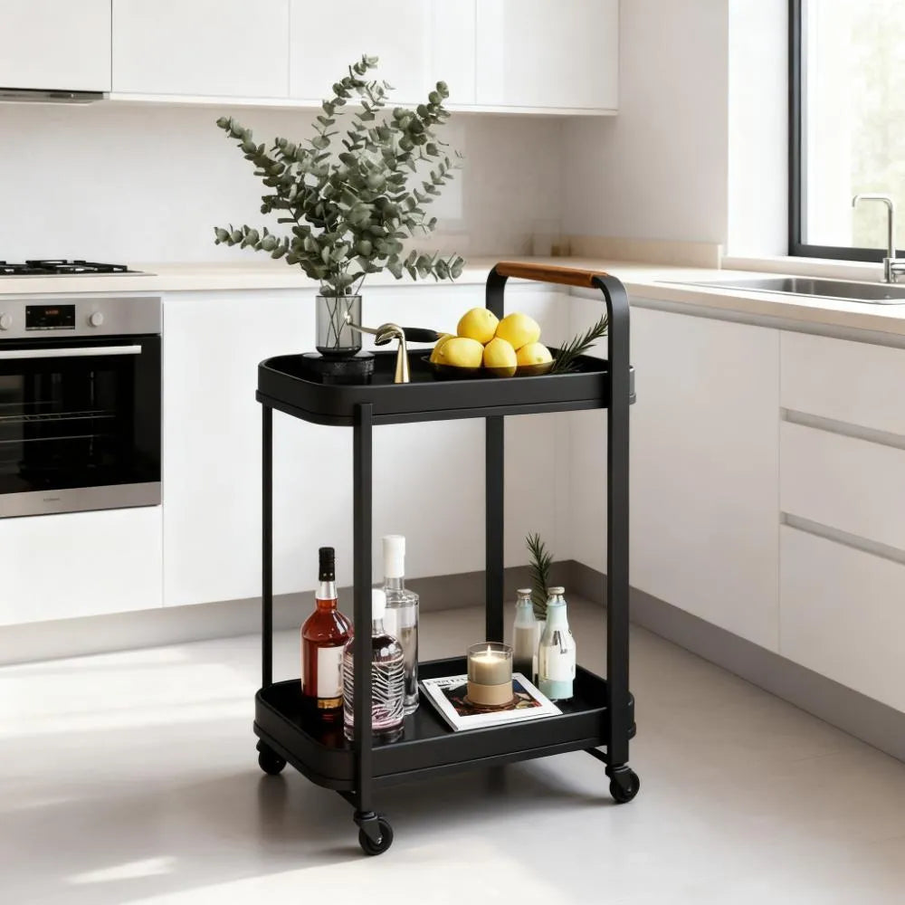 3-Tier Storage Utility Cart with Wheels