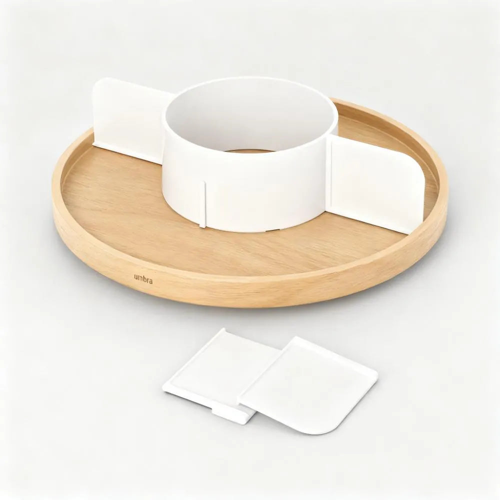 5-Section Rotating for Kitchen Organization