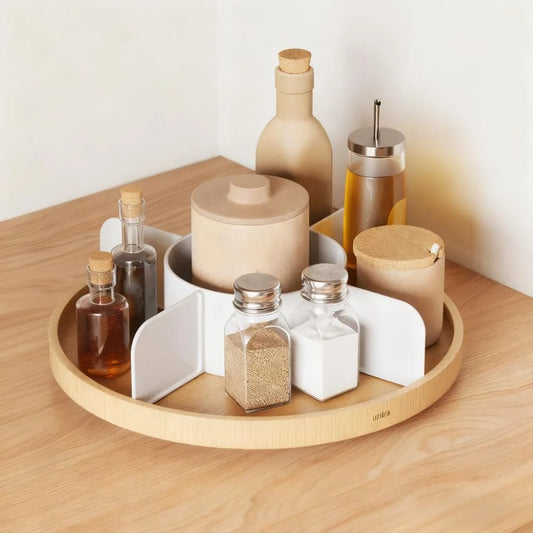 5-Section Rotating for Kitchen Organization
