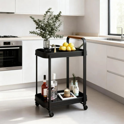 3-Tier Storage Utility Cart with Wheels