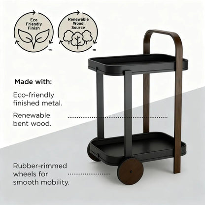 3-Tier Storage Utility Cart with Wheels